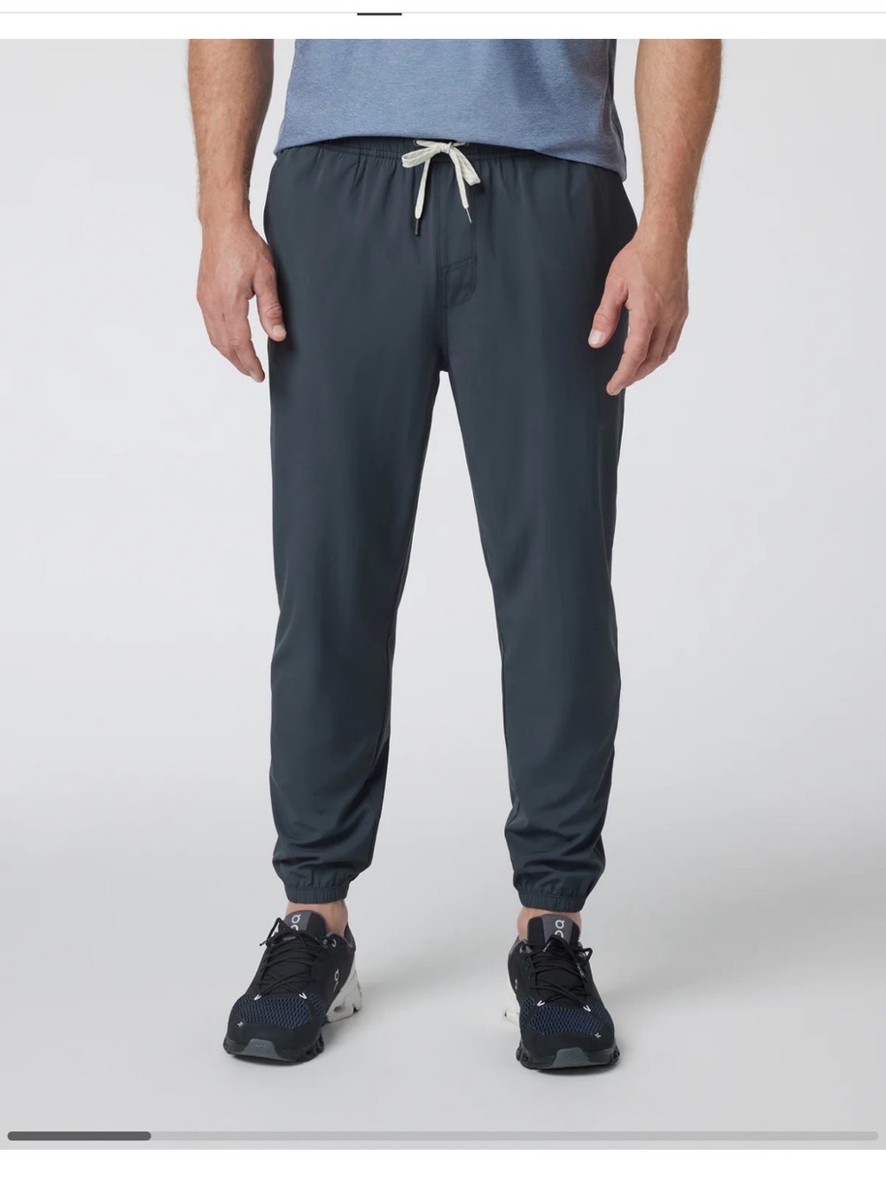 Vuori Men's Dark Charcoal Jogger Sweatpants